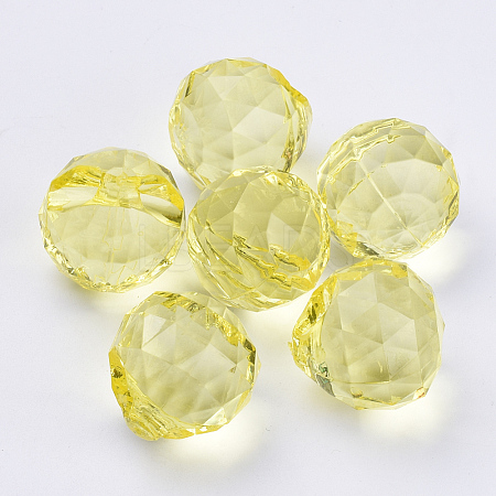 Transparent Acrylic Pendants TACR-Q261-B-V21-1
