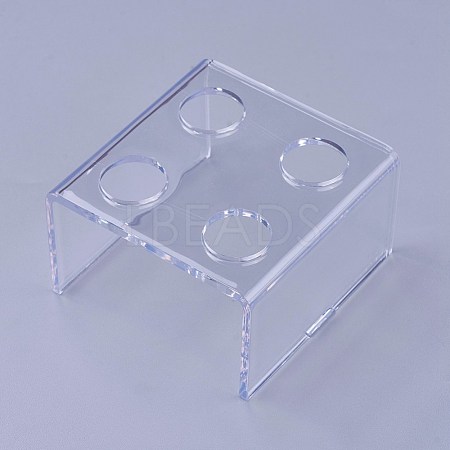 Acrylic Lipstick Display Stands ODIS-WH0005-04-1