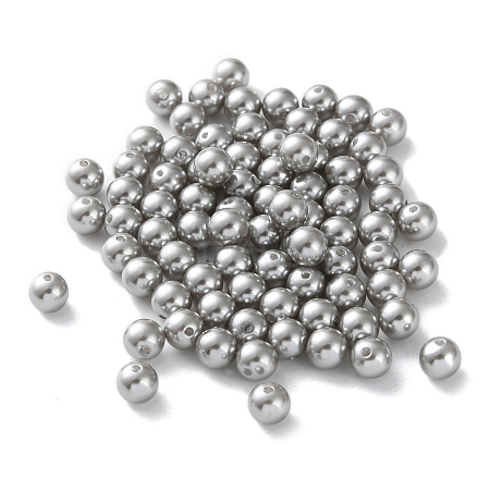 Plastic Imitation Pearl Beads FIND-M059-01B-05-1