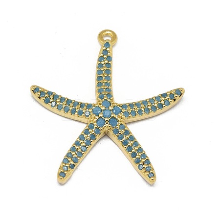 Alloy Micro Pave Cubic Zirconia Pendants PALLOY-F249-15A-G-1
