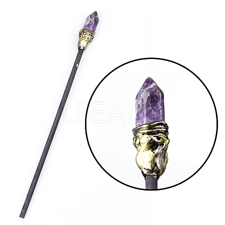 Natural Amethyst Magic Wand PW-WG33036-13-1