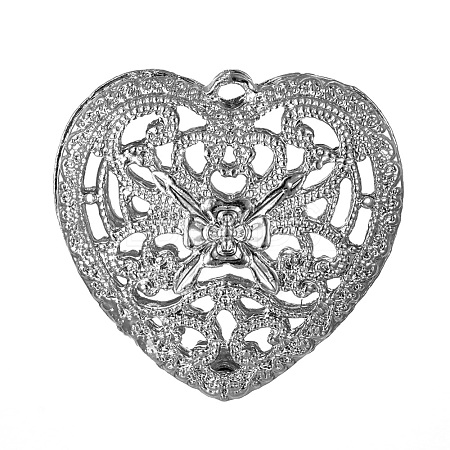 Tibetan Style Alloy Pendants TIBE-A006-007P-1