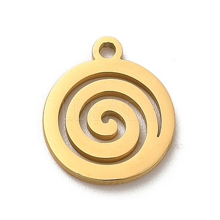 304 Stainless Steel Pendants STAS-O005-22G-1