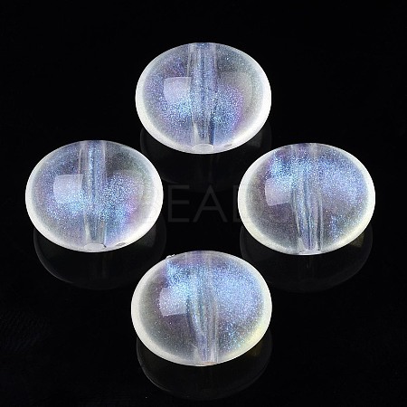 Transparent Acrylic Beads X-OACR-N008-088-1