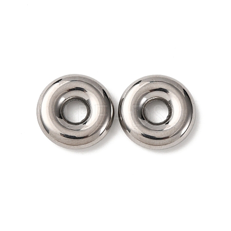 304 Stainless Steel European Beads STAS-D383-01A-P-1