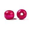 Dyed Natural Wood Beads WOOD-Q006-10mm-11-LF-2