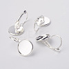 Brass Leverback Earring Findings LS-X-KK-H023-S-NR-2