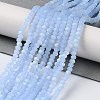 Imitation Jade Glass Beads Strands X1-EGLA-A034-J2mm-MB03-2