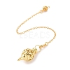Brass Pointed Dowsing Pendulums AJEW-A044-01-2