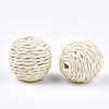 Handmade Woven Beads WOVE-T006-148A-2