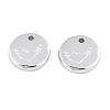 316 Surgical Stainless Steel Charms STAS-S116-418C-P-2