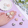 10Pcs Opaque Resin Beads RESI-PA0001-58-3