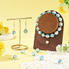 30Pcs Handmade Gold Sand Lampwork Beads LAMP-TA0002-37C-6