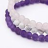 Mixed Gemstone Beaded Stretch Bracelet Sets BJEW-JB02622-2