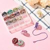 16 Rolls 16 Colors Hand Rubbed Cotton Thread Sets ST-CJ0042-001-5