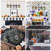 CHGCRAFT 4 Sets Skull Shower Curtain Hooks DIY-CA0005-39-5