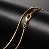 Brass Necklaces X-MAK-K003-11G-1