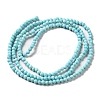 Natural Howlite Beads Strands G-C025-03A-01-3