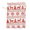 Christmas Theme Cotton Fabric Cloth Bag LS-ABAG-H104-B12-2