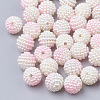 Imitation Pearl Acrylic Beads OACR-T004-12mm-16-1