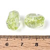 Handmade Foil Glass Beads Strands FOIL-N033-02E-4