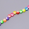 Handmade Polymer Clay Beads Strand CLAY-TAC0002-03B-2