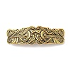 Vintage Viking Knot Alloy Hair Barrettes AJEW-K048-01AG-1
