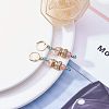 Brass Huggie Hoop Earring Findings X-KK-L179-04G-A-9