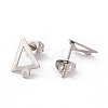 201 Stainless Steel Stud Earring Findings EJEW-A071-19P-2