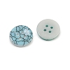 2-Hole Porcelain Buttons PORC-R010-15A-2