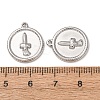 304 Stainless Steel Pendants STAS-K331-01B-P-2