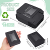 Rectangle Folding Paper Storage Boxes CON-WH0106-01A-02-2