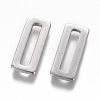 Tarnish Resistant 201 Stainless Steel Linking Rings STAS-L233-017P-2