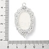 Tibetan Style Alloy Pendants X-TIBE-B002-04AS-01-3