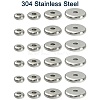 80Pcs 4 Style 304 Stainless Steel Beads STAS-YW0001-85-3