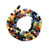 Natural Agate Beads Strands G-G259-D08-3mm-3