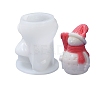3D Christmas Snowman DIY Candle Silicone Molds CAND-B002-06-1