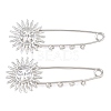 Sun 304 Stainless Steel Safety Pins Brooch Findings SA-CBA098D-13D-P-1
