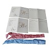 Paper Wedding Vows Card AJEW-WH0258-902B-1