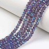 Electroplate Glass Beads Strands EGLA-A034-T4mm-L13-1