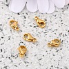 304 Stainless Steel Lobster Claw Clasps X-STAS-AB15-G-3