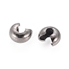 Iron Crimp Beads Covers IFIN-H030-NFB-NF-2