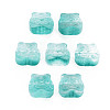 Two Tone Transparent Spray Painted Glass Beads GLAA-T022-22-C02-1