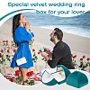 Velvet Finger Ring Package Boxes CON-WH0085-195B-5