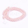 Eco-Friendly Dyed Glass Pearl Bead Strands X-HY-A008-6mm-RB033-2