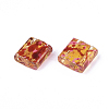 2-Hole Transparent Glass Seed Beads X-SEED-S023-30C-10-2