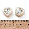 Baking Painted Acrylic & Rhinestone Beads RB-CBA19D7-02C-3