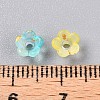 Frosted Transparent Acrylic Beads X-OACR-N137-72H-4