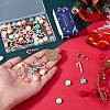 96Pcs 12 Styles Handmade Polymer Clay Cabochons FIND-SC0009-87-3