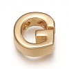 Brass Charms ZIRC-I037-01G-G-1